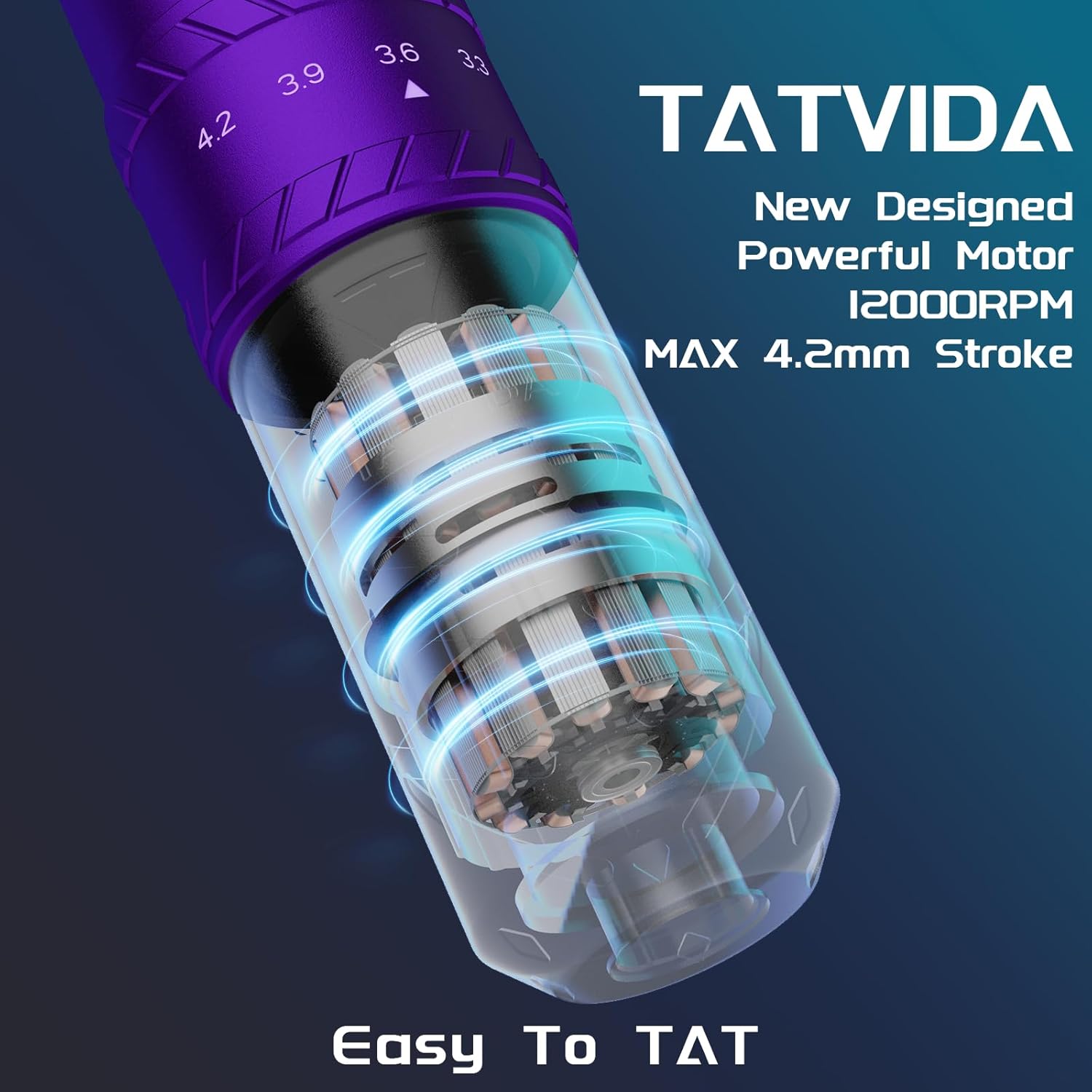 TATVIDA Wireless Tattoo Machine