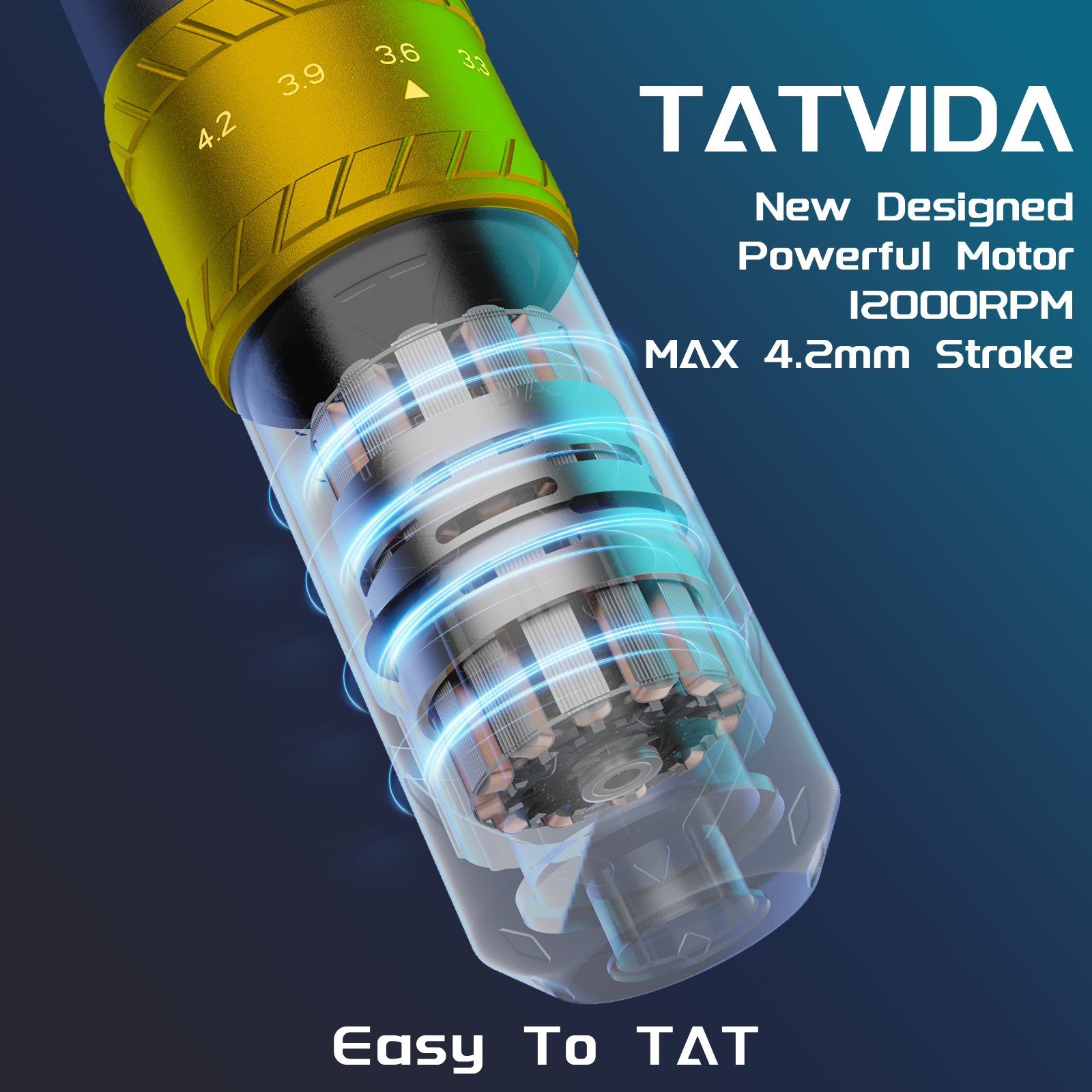 TATVIDA Wireless Tattoo Machine