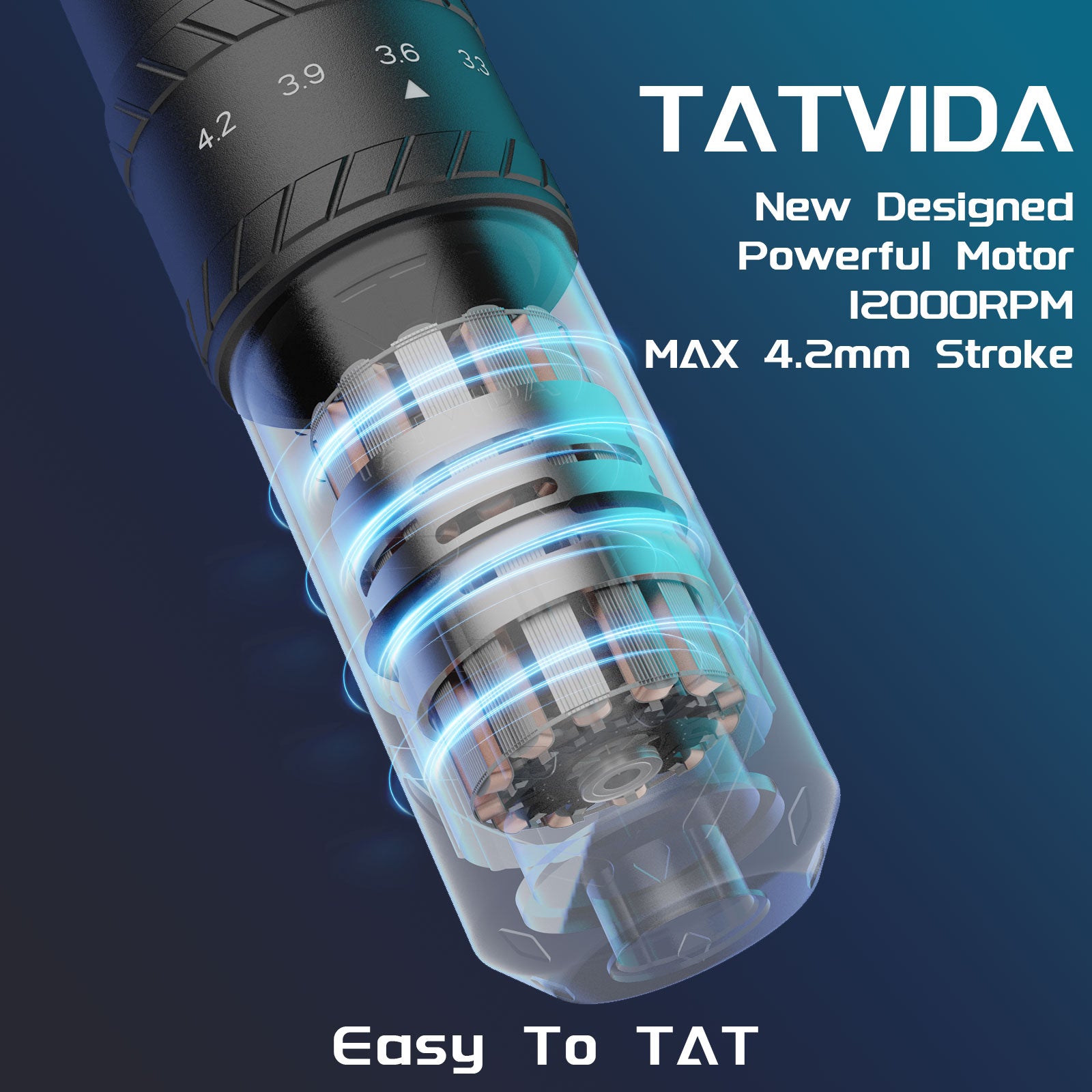 TATVIDA Wireless Tattoo Machine