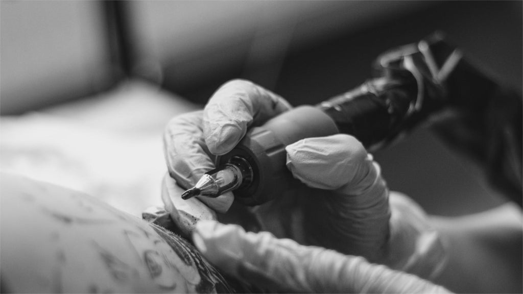 The traditional tattoo gun is a symbol of tattooing's heritage